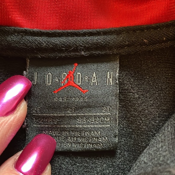 🏀Air Jordan 2T bundle zipper jacket & cotton tank shirt matching set - Picture 3 of 9